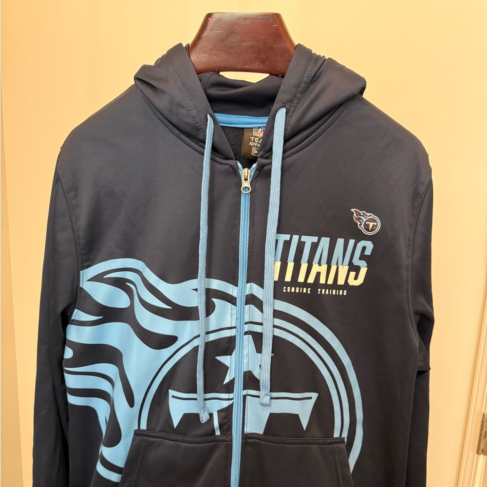 New Era Navy Blue Tennessee Titans NFL Combine Jacket